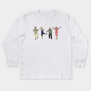 Arrested Development - chicken dance Kids Long Sleeve T-Shirt